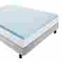 Lu20qq45gt Lucid Memory Foam Mattress Topper Queen Size 2 Inch Gel Bedroom Cushion Matt Bed Cover 810025017224