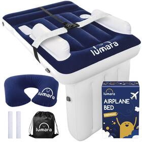 Lm01 Lumara Premium Toddler Airplane Bed - Inflatable For Toddlers Plane Ba