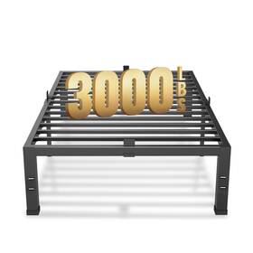 Mt11-jd-amz01-14txl Maf 14 Inch Xl Twin Bed Frame Metal Heavy Duty Platform With