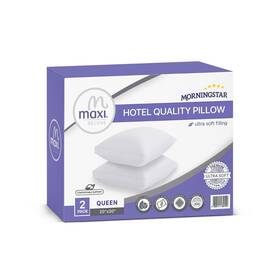 Synchkg098558 Maxi Deluxe Queen Size Bed Pillow Ultra Soft And Comfortable Versa