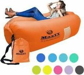 Mxt-45007-g21 Maxit Inflatable Lounger Air Pool Floating Sofa Swimming Adults Color Orange