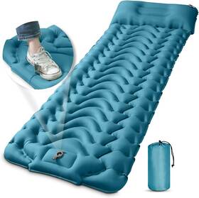 Meetpeak 793869682264 Camping Sleeping Mat 78.74 X 27.6 4 Inches Dark Peacock Blue