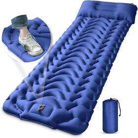 Sp-nb-02 Meetpeak Sleeping Pad Extra Thickness 4 Inch Super Single Navy Blue