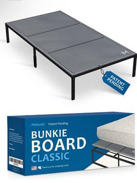 Bkbt01 Meliusly X2 Premium 10mm Bunkie Board Twin 2-pack 38x75ftft Patent Pending Low P
