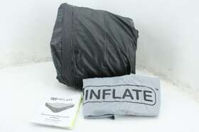 83380 Missyee Ez Inflate Grey Black Queen Size Inflatable Air Mattress W Built In Pump
