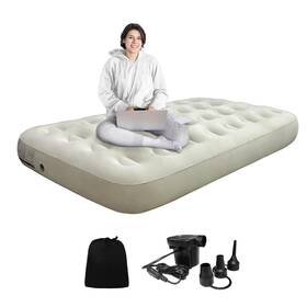 Miyuexin 762730162419 Air Mattress With Fast Inflating Pump Twin Size Inflatable