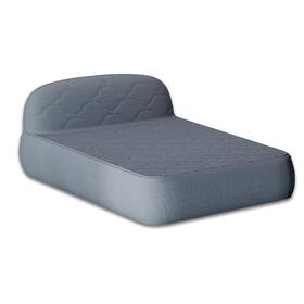 Miyuexin 762730162440 Airslim Pro Series Luxury Air Mattress With Headboard 13 Inch High Queen