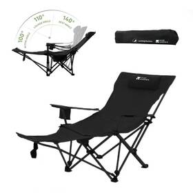 Lxtycc01 Mobi Garden Reclining Camping 61.4 Inches X 31.5 30.3 Black