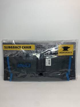 17-9490-65 Mountainsmith Sling Back Chair Anvil Grey One Size - New Fast Ship