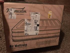 N-hom02 Natracalm Queen Air Mattress With Built In Pump Blow Up Fast Inflation