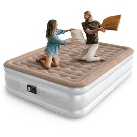 N-hom08 Natracalm Air Mattress Queen With Built In Pump Inflatable Upgraded Blow Up