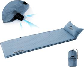 D01-b Naturehike Self-inflating Sleeping Pad Ultralight Memory Foam Single Blue