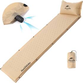 D01-y Naturehike Self-inflating Sleeping Pad Ultralight Memory Foam Single Yellow