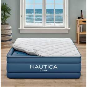 Nautica 445004854823 Cloud Supreme 20 Inch Queen Zip-off Pillowtop Air Mattress