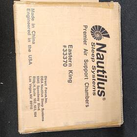 33370 Nautilus Sleep Systems Premier Air Support Chamber Eastern King #33370