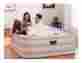 Ngh8513 Intex Queen 22 Raised Downy Airbed Mattress With Built-in Electric Pump 767337101540