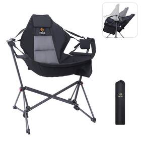 Nc-hamokchir-111 Nice C Hammock Camping Chair Outdoor Rocker 1-pack Black