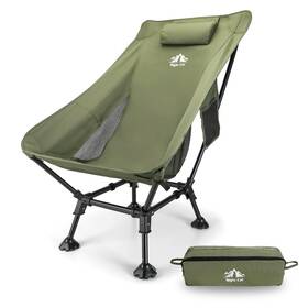 40714 Night Cat High-back 40 Inches L X 25 W H Army Green