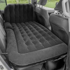 Noenname Null 628215468271 Inflatable Car Mattress Bed Backseat Camping Air With Pump Pillow