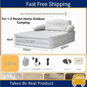 Noenname Null 878742798277 2 Person Automatic Inflatable Mattress For Camping Car Air Cushion