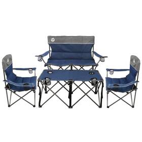 Northroad Bl-103-tb-blue Folding Camping Chair Set Of 4 Portable Collapsible Onesize Blue