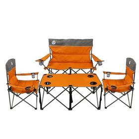 Northroad Bl-103-tb-orange Folding Camping Chair Set Of 4 Portable Onesize Orange