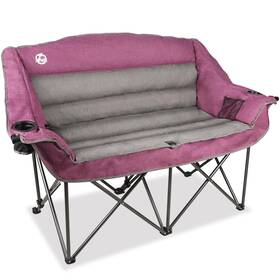 Bl-105a-purple Northroad Oversized Double Camping Chair Fully Padded Purple