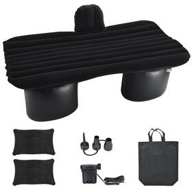 Em-0515-bk Novelbee Inflatable Car Air Mattress With Round Foot Piers Camping