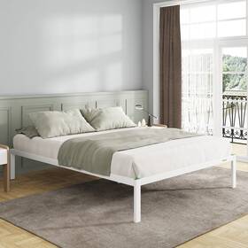 Nv0bfw03-k Novilla 14 Inch Platform Bed Frame King Size Metal With Storage Ki