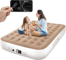 7.50911e Nxone 11 Queen Air Mattress Built Pump Inflatable Blow Up Mattresses With Bag 13 Inch