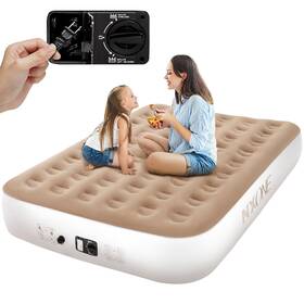 Am6013ql Nxone Queen Air Mattress With Built In Pump Durable Inflatable Blow Up Mattresses