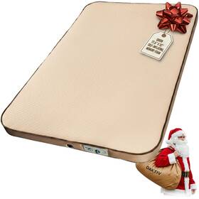Oaktiv 850060559211 Self-inflating Camping Sleeping Pad 4 Inch Memory Foam Air Mattress For Back
