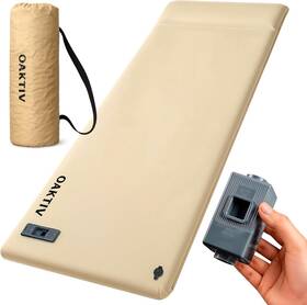 Oaktiv 850060559228 Self-inflating Camping Sleeping Pad 3.15 Inch Memory Foam Air Mattress For B