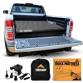 Offroading Gear 628504868591 Inflatable Truck Bed Air Mattress 6ft To 6.5ft Box Converts Full