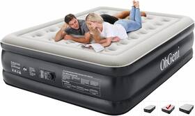 Amh5v143 Ohgeni Queen Air Mattress With Built In Pump Blow Up Colchones Inflables For
