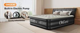 Ohgeni Amh5v269 Queen Air Mattress With Built In Pump