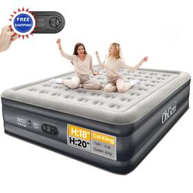 Amh5v270 Ohgeni Cal King Air Mattress 190cm Tall Inflatable Blow Up Bed Luxury Comfort Portable