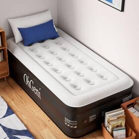 Amh5v289 Ohgeni Twin Air Mattress With Built In Pump Blow Up Mattresses 18 Inch Raised Blo
