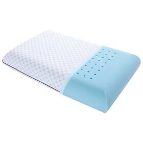 Okao Home Goods 644637105082 Memory Foam Pillow Queen Ventilated Bed With Washable Cover Cooling
