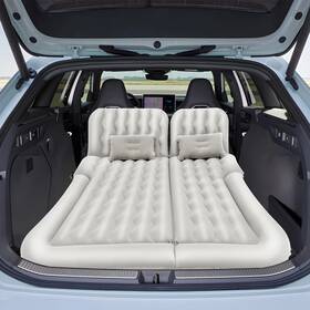 Onestop-stores 705353764912 Inflatable Bed With Headrest Foldable Pvc Travel Mattress Picnic Camp