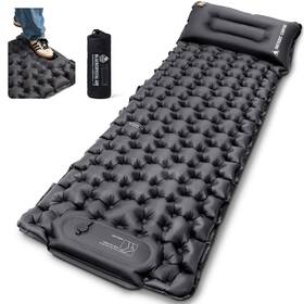 Onetigris Ce-cqd08-dg Blackcrystal Sleeping Pad Ultralight Camping Full Dark Greygrey