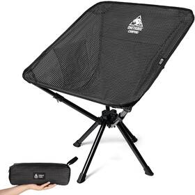 Ce-zdy10-bk Onetigris Forrest Camping Chair Set Up In 26 Inch X 21.7 19.3 Black