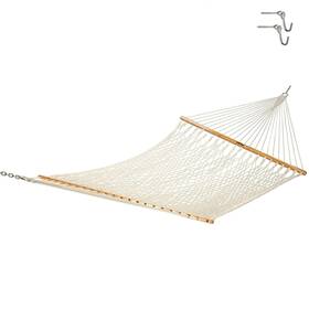 14oc Original Pawleys Island Deluxe Cotton Rope Hammock With Free Extension Chains And Tree Ho