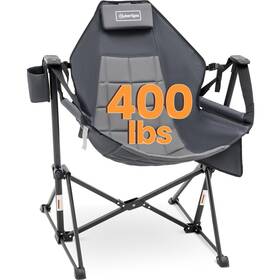 Ao-10008 Outerspa Hammock Camping Chair For Adults With Support Up To 400 Lbs Grey