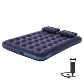 24032-2 Outraveler Full Size Air Mattress Inflatable Bed With Pump And Pillows Blow Up