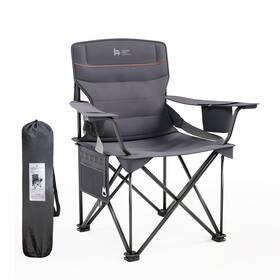 86029 Outsider Folding Camping Chair 38.25 Inches X 24.5 40 Black