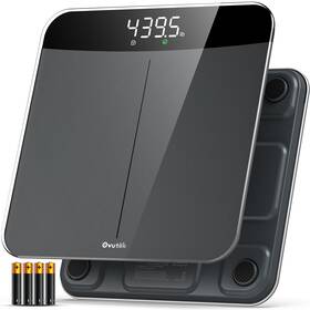 Ovutek Vws530 Bathroom Scales Digital Weight Topnotch Quality 11.8 1 In Black