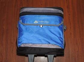 Ozark Trail 618842386895 New - Camping Ice Boxes Rolling 42 Cans Soft-sided Cooler Blue