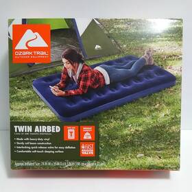 67948e Ozark Trail Inflatable Air Mattress Bed Twin Size