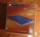 Ozark Trail Velour Top Queen Airbed Kit With Carry Bag Mattress Pillows New 078257312016
